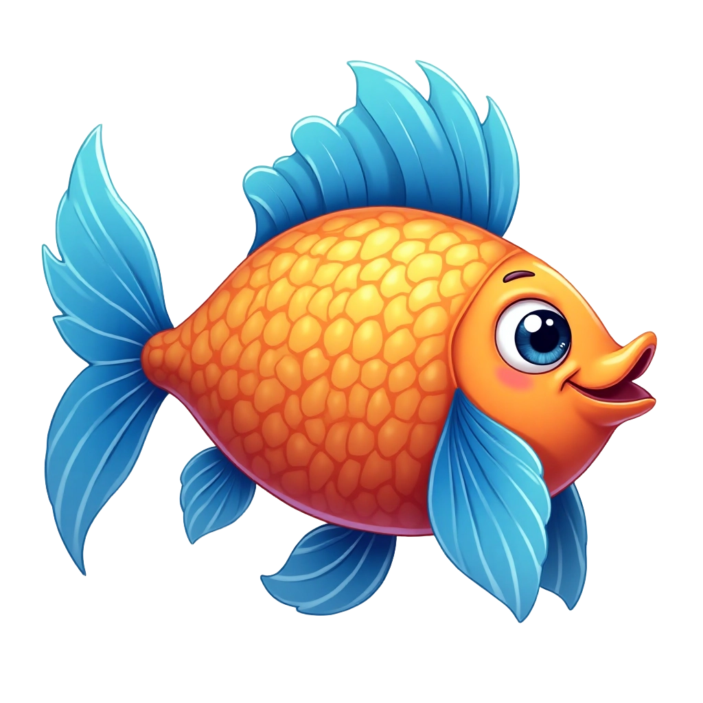 Cartoon Goldfish